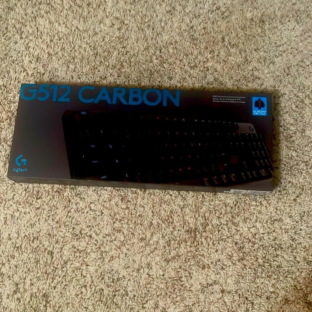 Logitech G512 Carbon Gaming Keyboard Brand New
